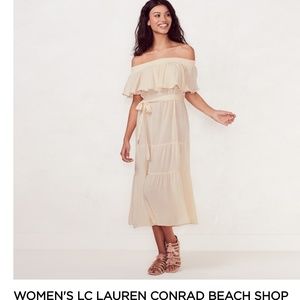 Lauren Conrad midi dress